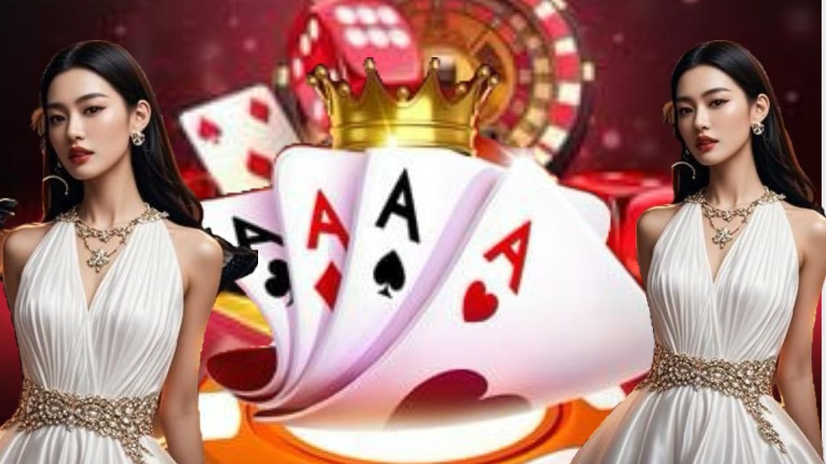 Live casino welcome view for app 555 users in Bangladesh